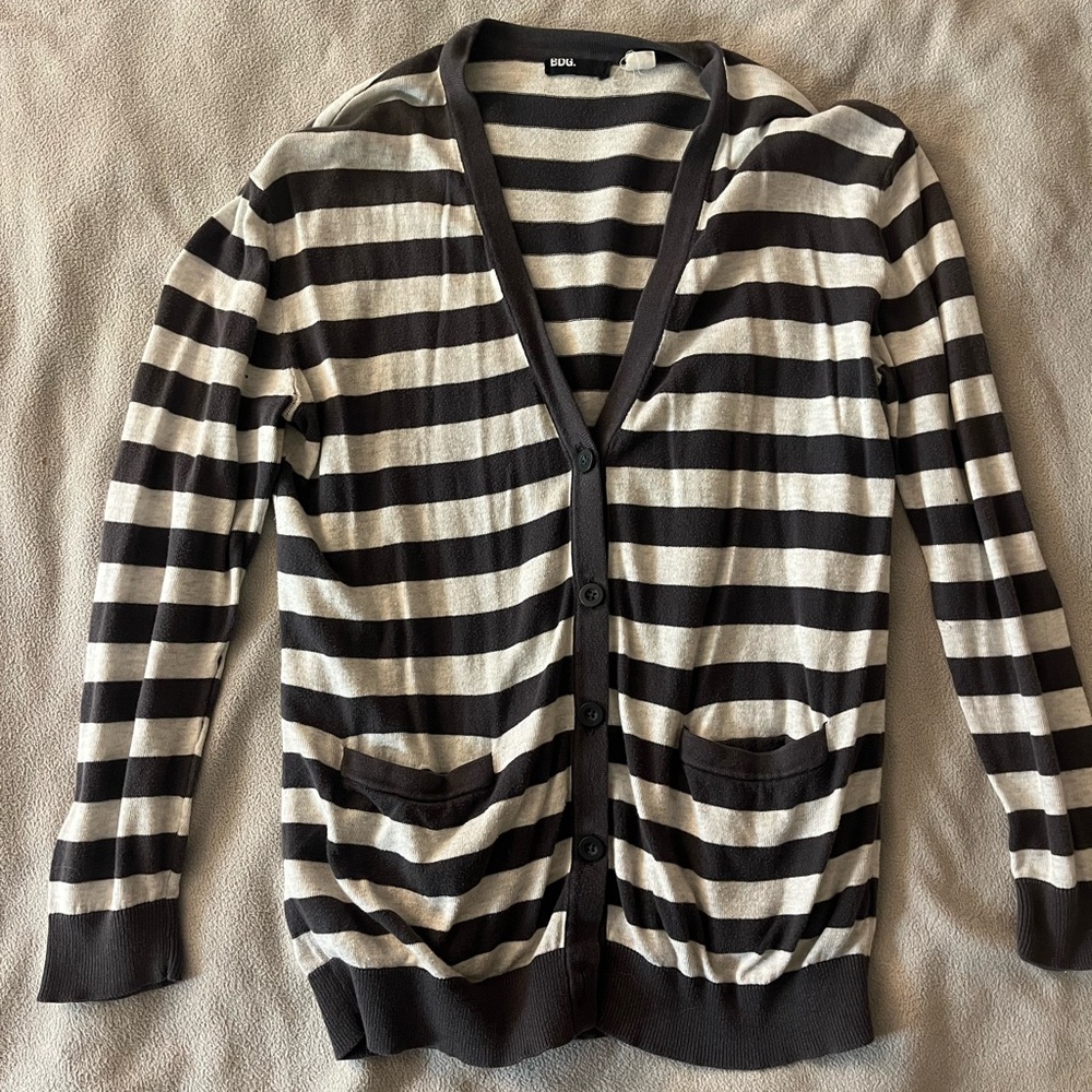 BDG striped cardigan